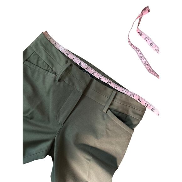 Perfect Condition Talbots Newport Pant Olive Green Size 4 - Picture 7 of 13